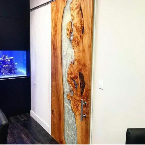 Epoxy barn Door