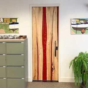 Barn Door With Resin River Walnut Epoxy Farmhouse Decor Furniture